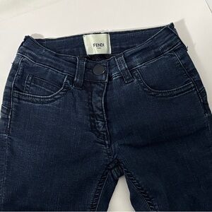 Fendi size 6 Midnight Blue Skinny Jeans